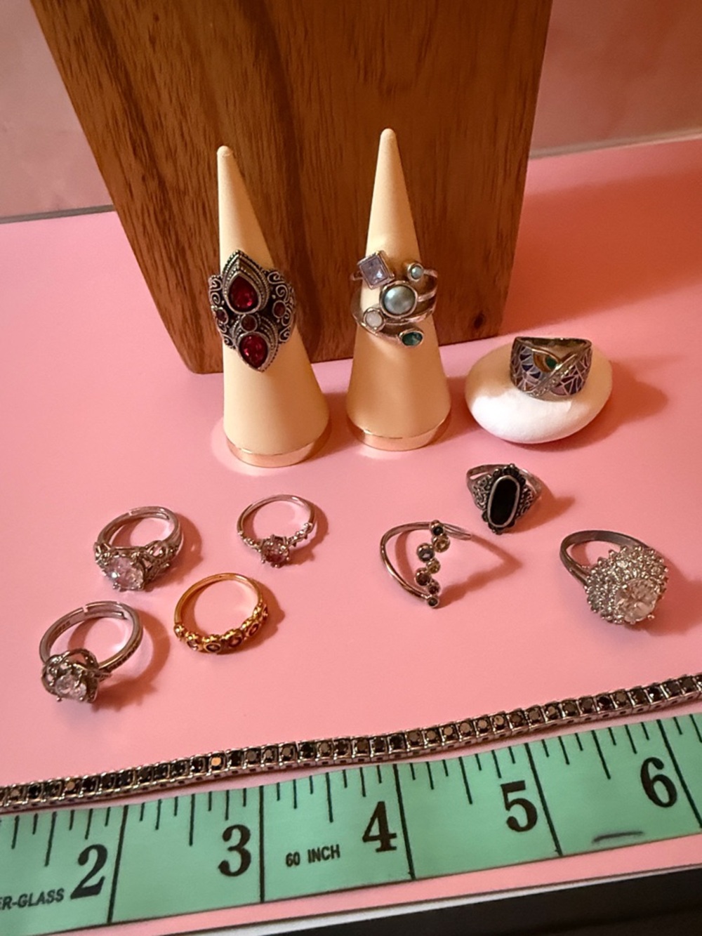 Women’s Rings Bundle and 1 Calvin Klein Bracelet